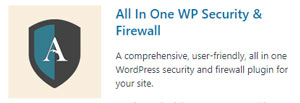 all-in-one wp security and firewall - website security